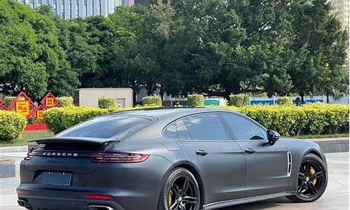 保时捷panamera turbo尾翼_保时捷panamera尾翼怎么打开